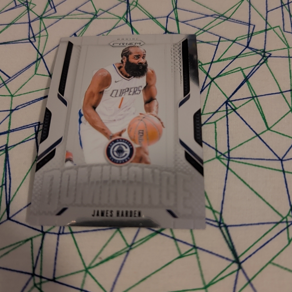 Panini Prizm Basketball Card - Clippers Black and White